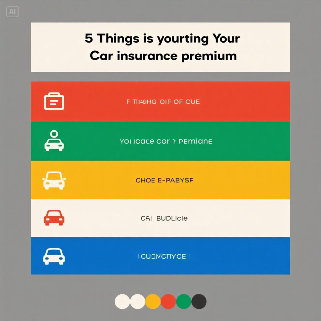 5 Things That Increase Your Car Insurance Premium