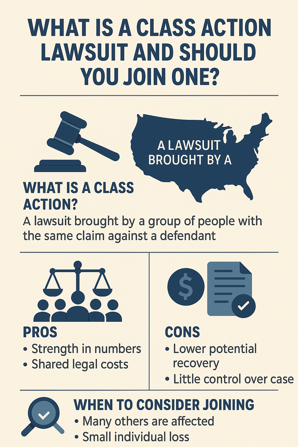 What Is a Class Action Lawsuit and Should You Join One?